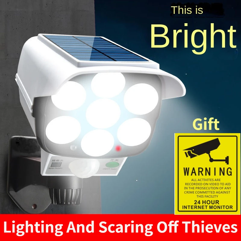 Home Security Flood Lights - في الهواء الطلق ضوء الشمس محس