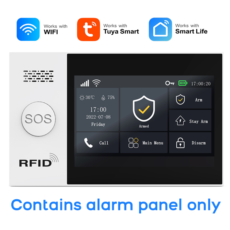 PG-107 Tuya اللاسلكية الرئيسية - مراجعة Sim Gsm Alarm وسعره