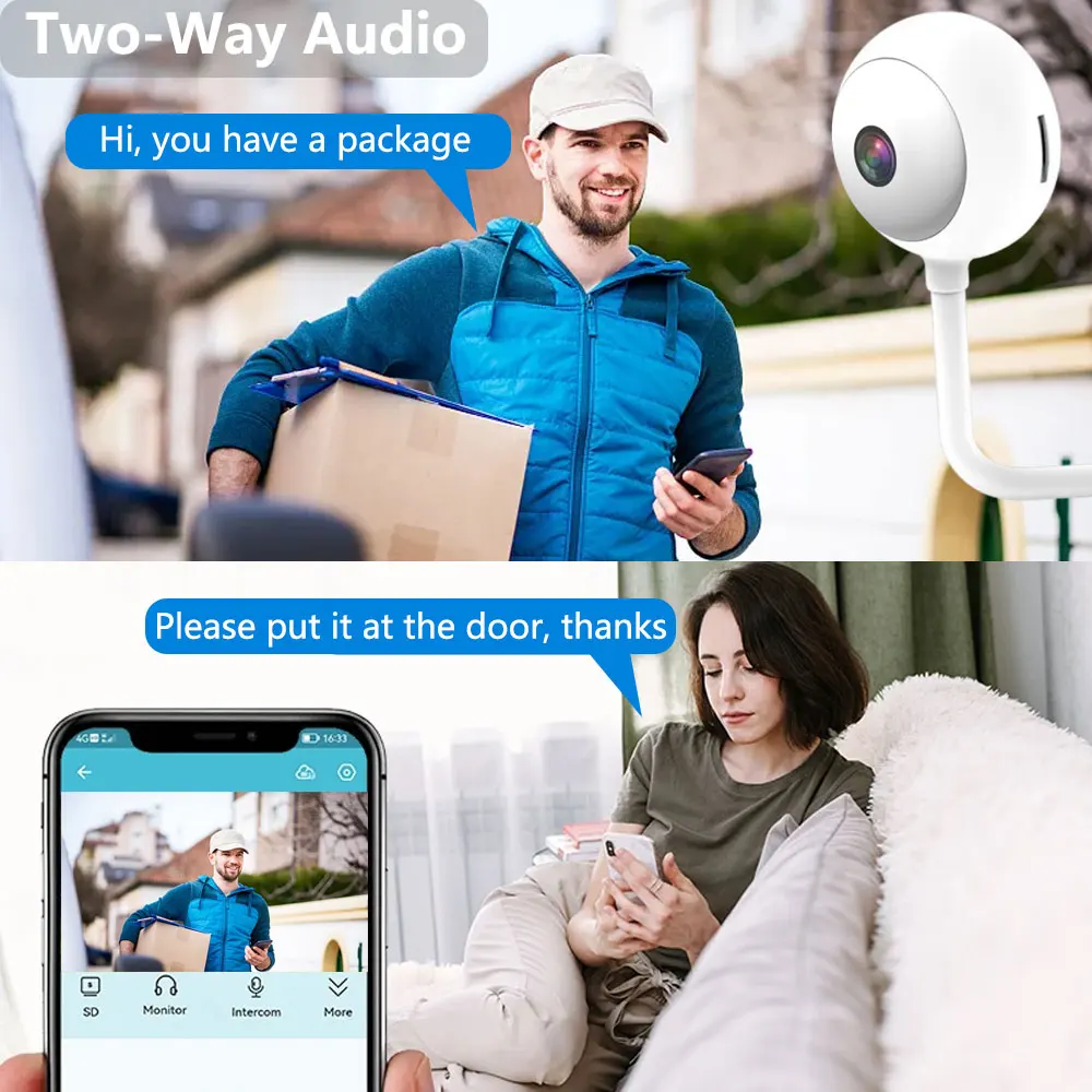 كاميرا واي فاي داخلية صغيرة عل - مراجعة Home Security Flood Lights وسعره