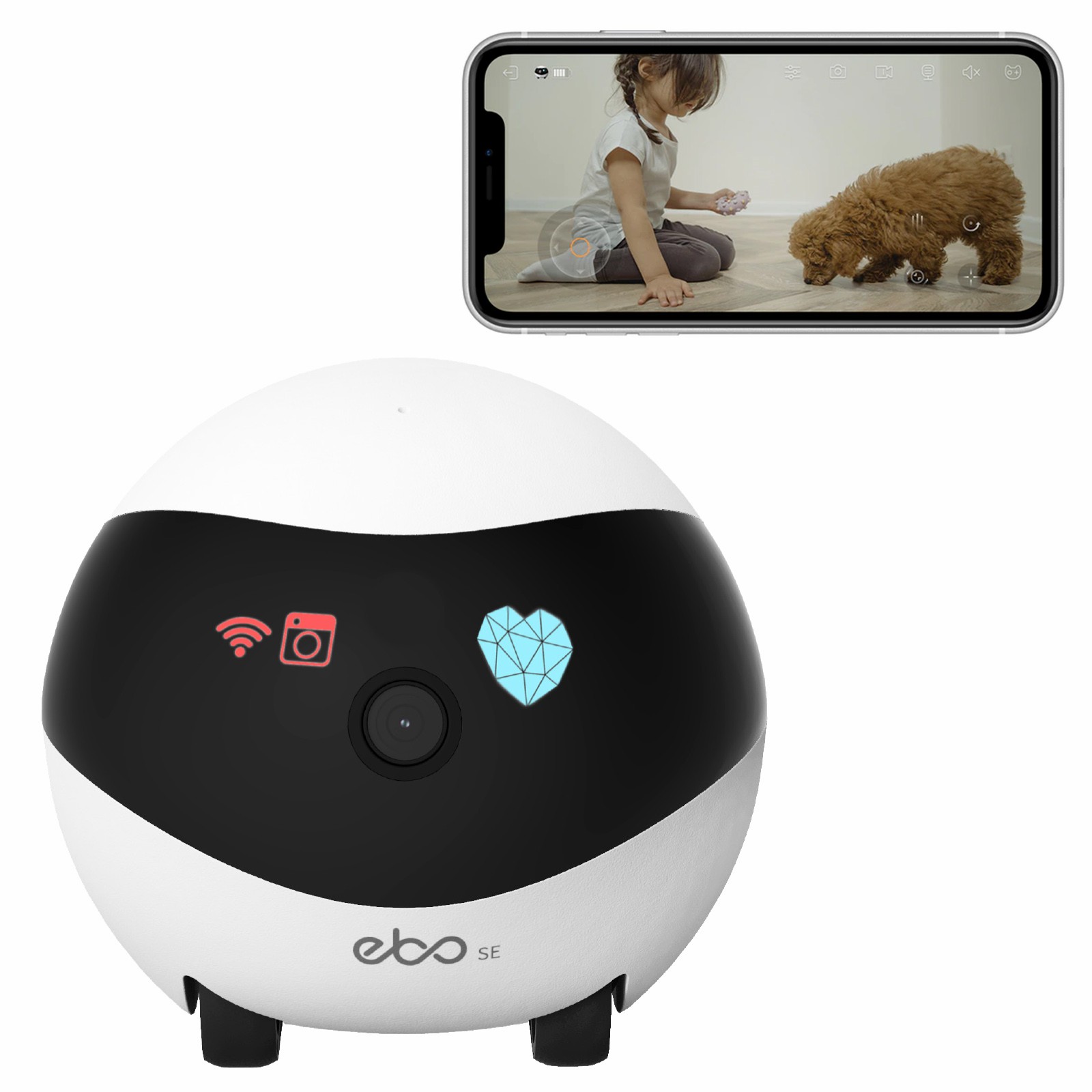 EBO SE رفيق الروبوت المنزلي ال - مراجعة Home Security Robot وسعره