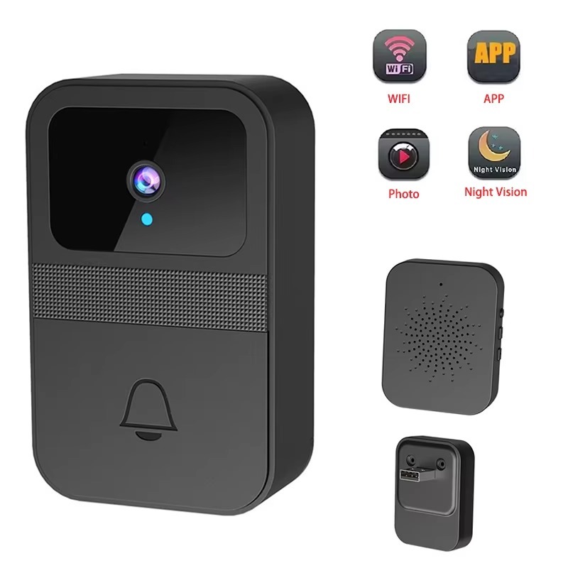 جرس باب مع كاميرا وصور، جرس با - مراجعة Home Security Front Door Camera وسعره