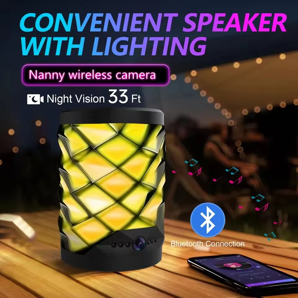 كاميرا واي فاي صغيرة عالية الد - مراجعة Home Security Flood Lights وسعره