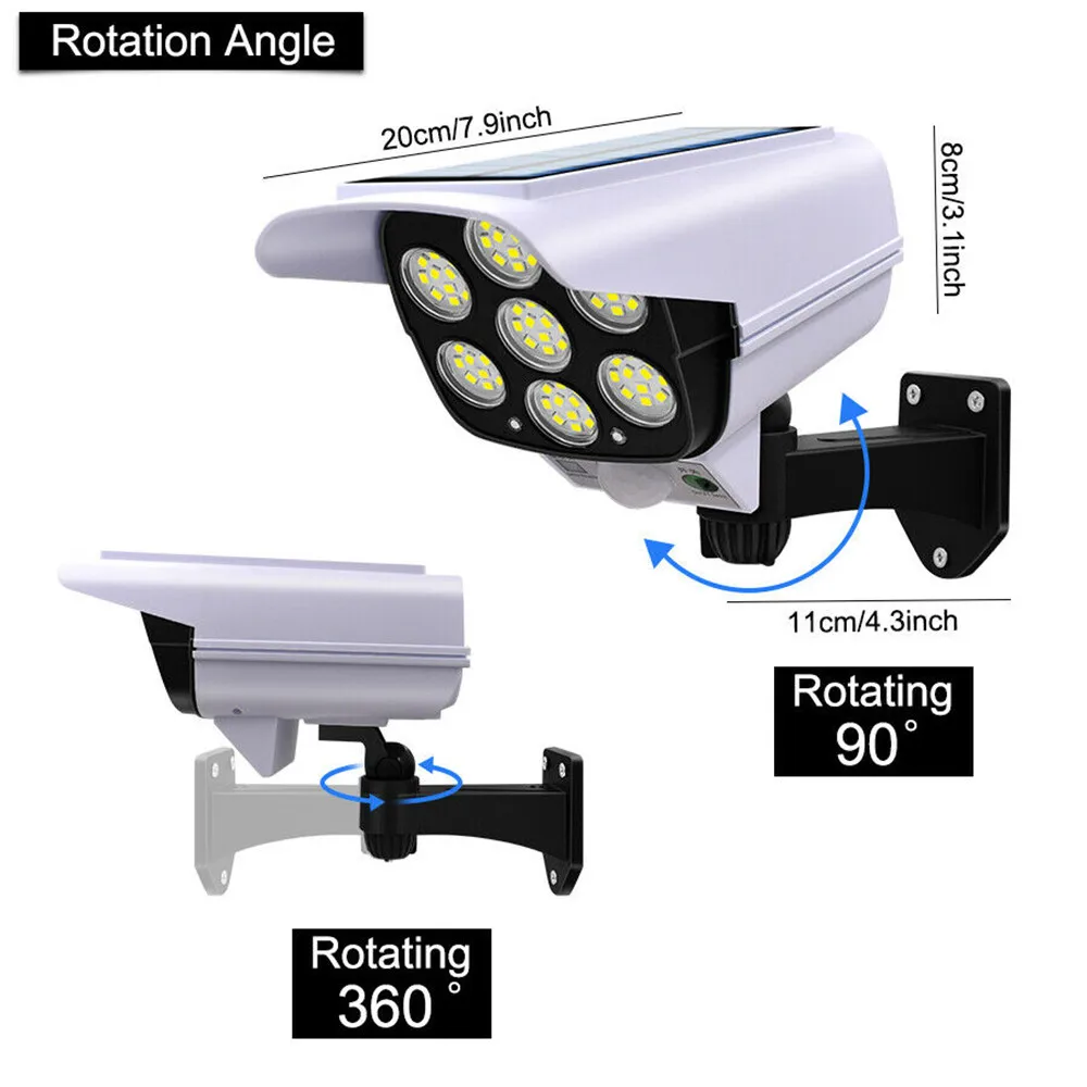 في الهواء الطلق ضوء الشمس محس  - مراجعة Home Security Flood Lights وسعره
