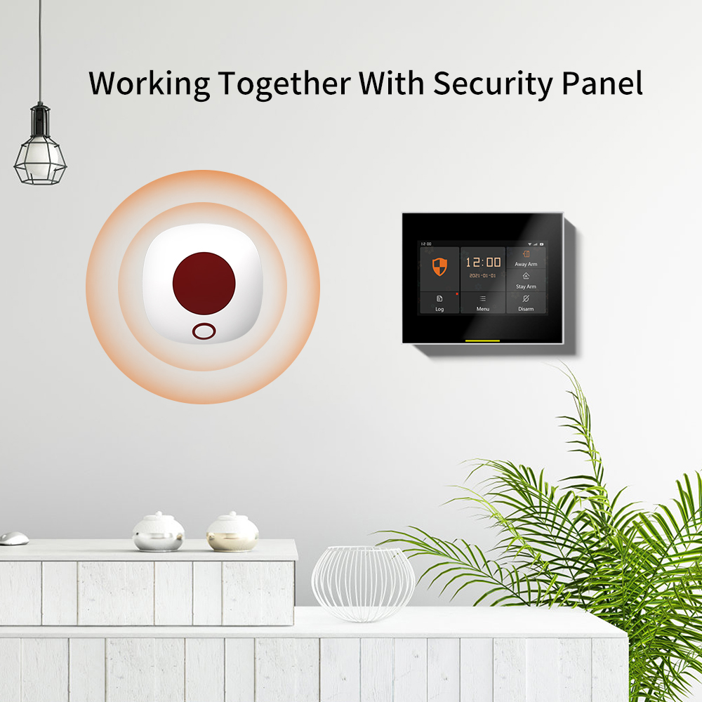 Staniot داخلي لاسلكي صفارات ال - مراجعة Sim Gsm Alarm وسعره