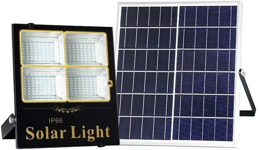كشاف شمسي منزلي، مقاوم للماء ب - مراجعة Home Security Flood Lights وسعره