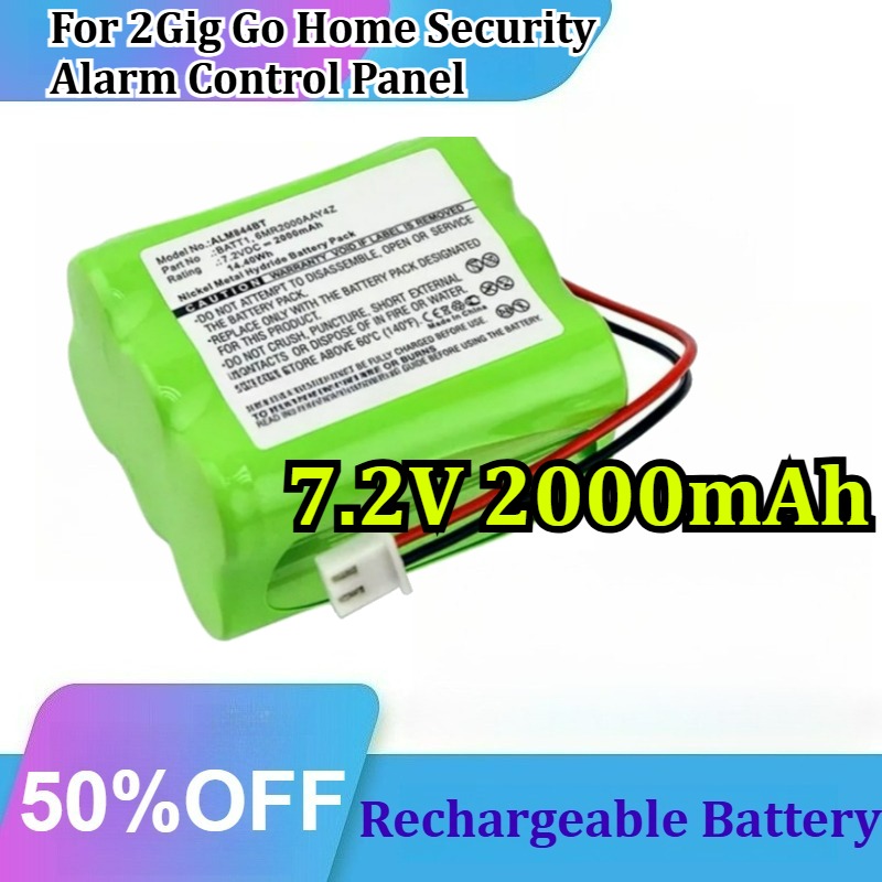بطارية قابلة لإعادة الشحن 7.2  - مراجعة Home Security Battery Replacement وسعره