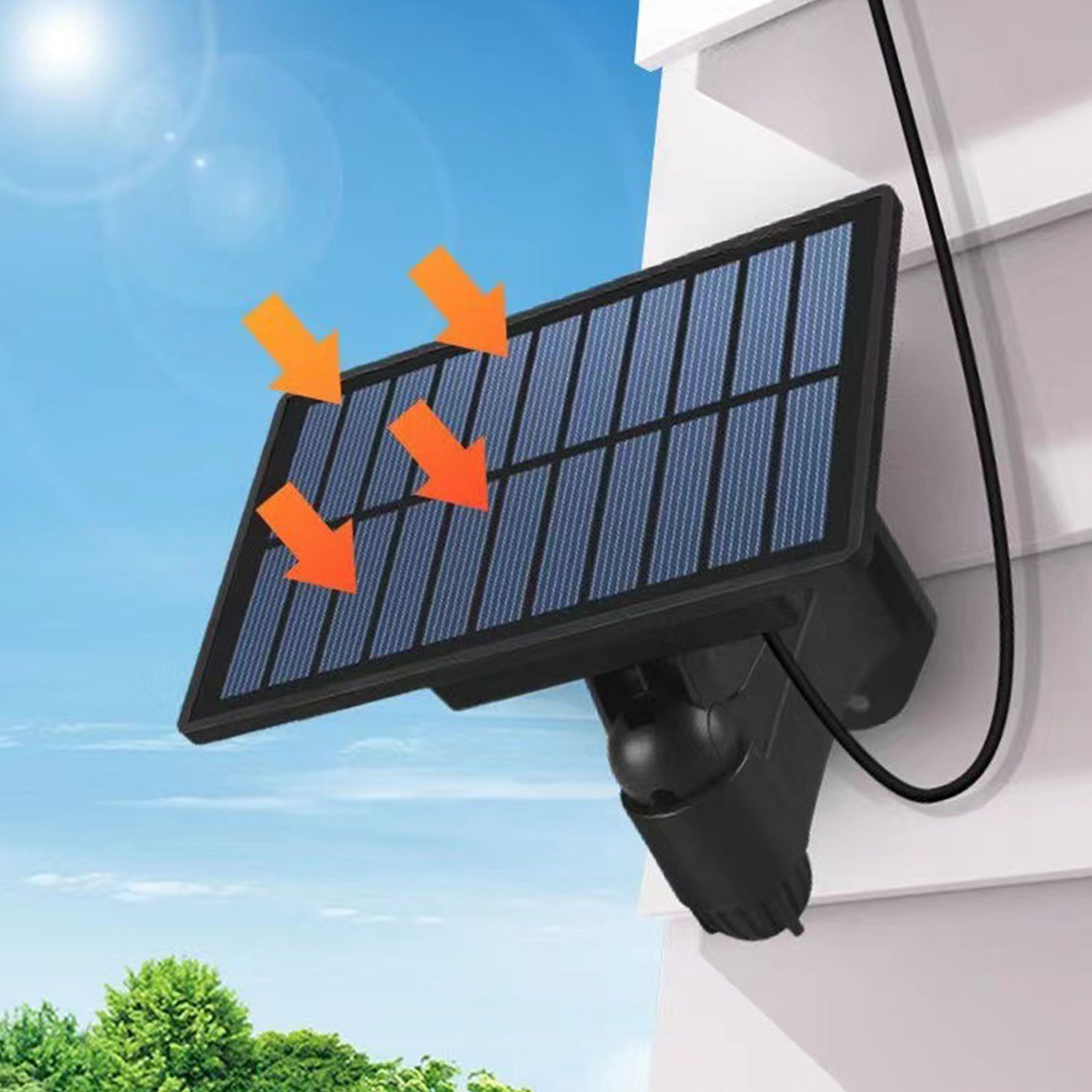 أضواء شوارع تعمل بالطاقة الشمس - مراجعة Home Security Flood Lights وسعره