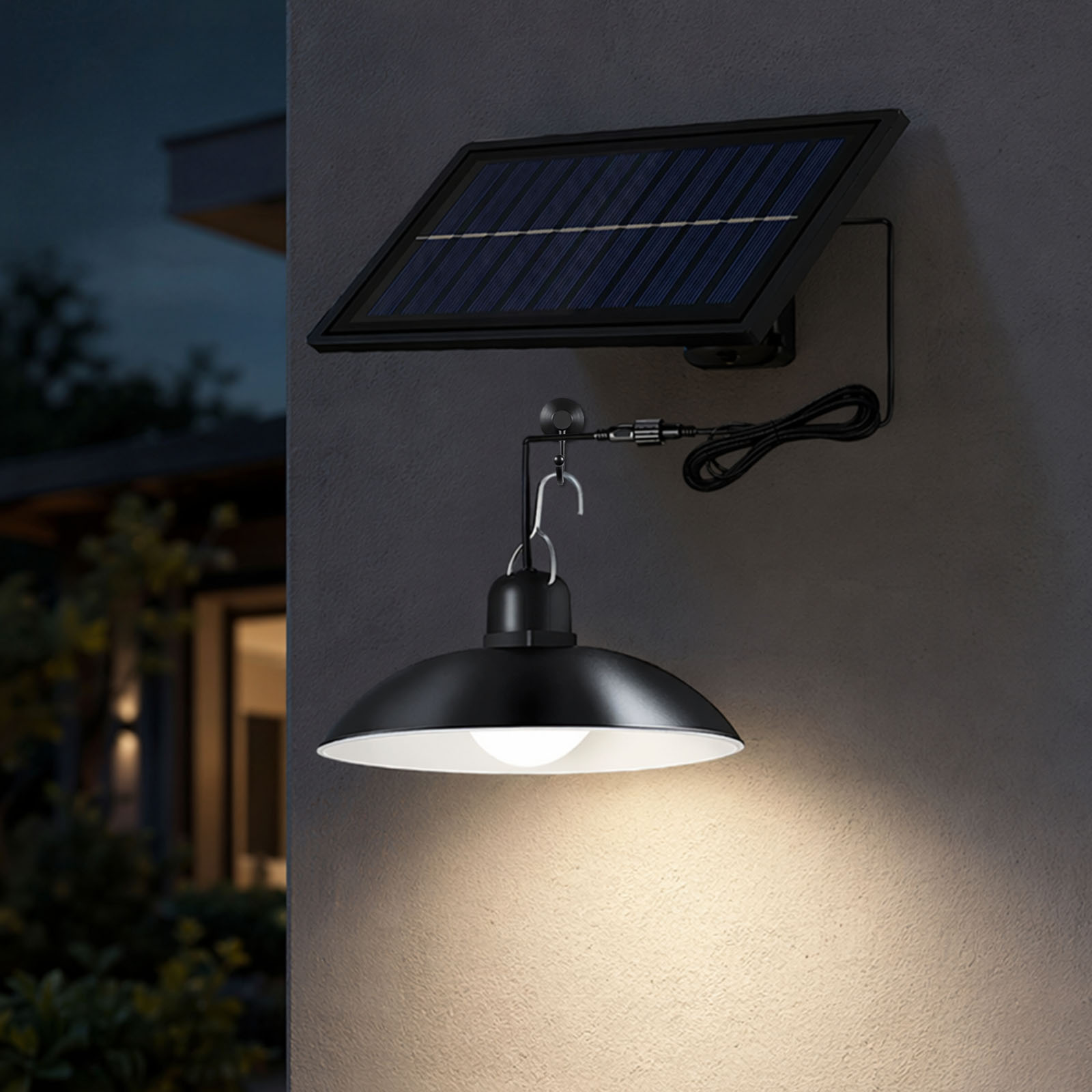 أضواء شوارع تعمل بالطاقة الشمس - مراجعة Home Security Flood Lights وسعره