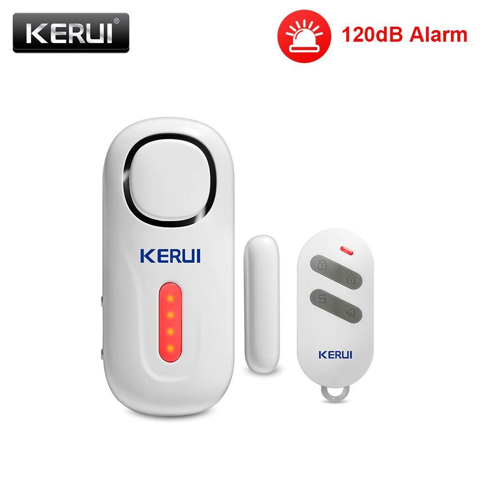 KERUI 120DB لاسلكي باب/نافذة د - مراجعة Sim Gsm Alarm وسعره
