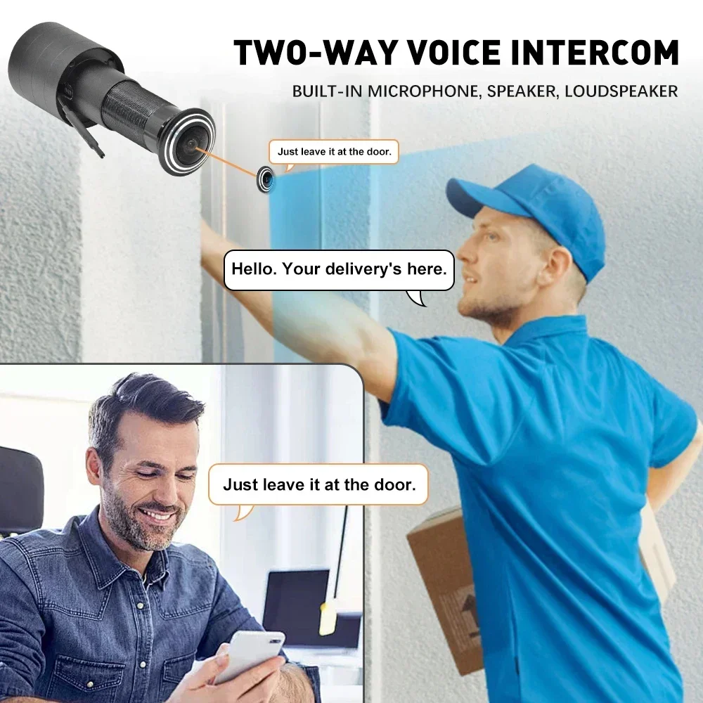 كاميرا PEGATISAN 3MP واي فاي ذ - مراجعة Home Security Front Door Camera وسعره